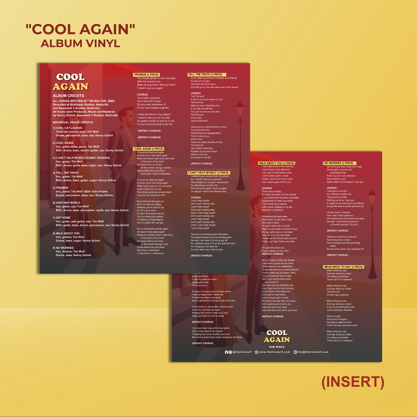 "Cool Again" Album Vinyl