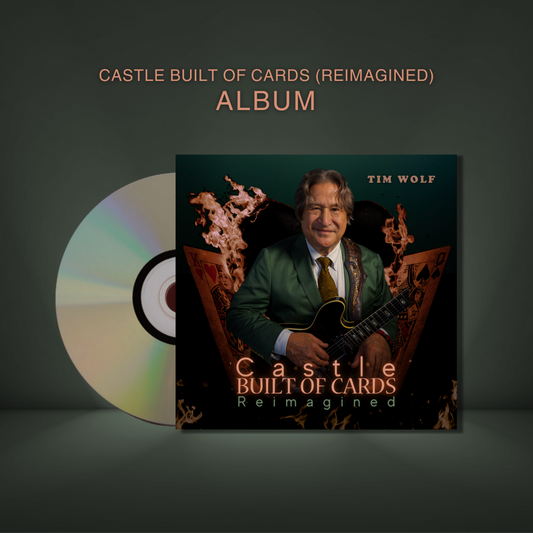 Castle Built of Cards Reimagined Album CD by Tim Wolf