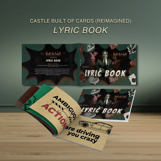 Lyric Book - "Castle Built of Cards Reimagined" Album 2024