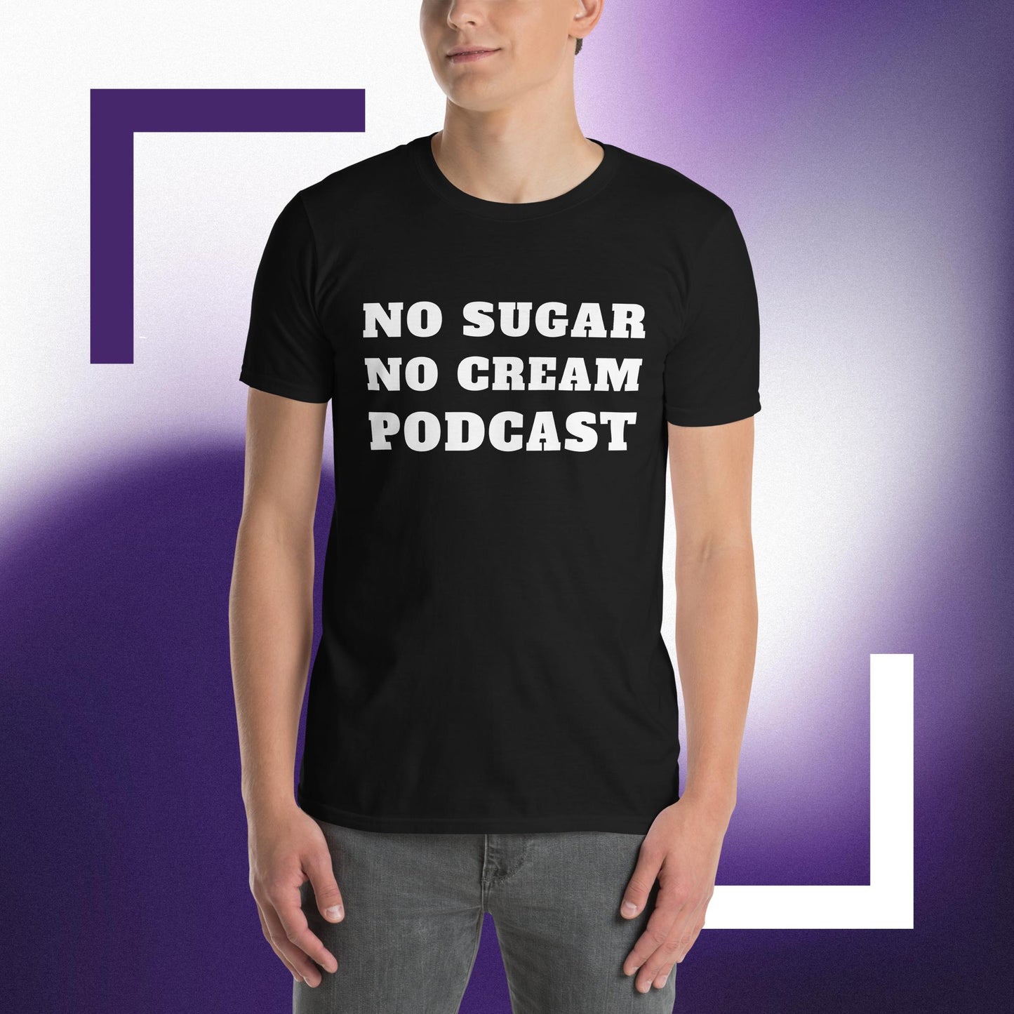 No Sugar No Cream Podcast T-Shirt (A)