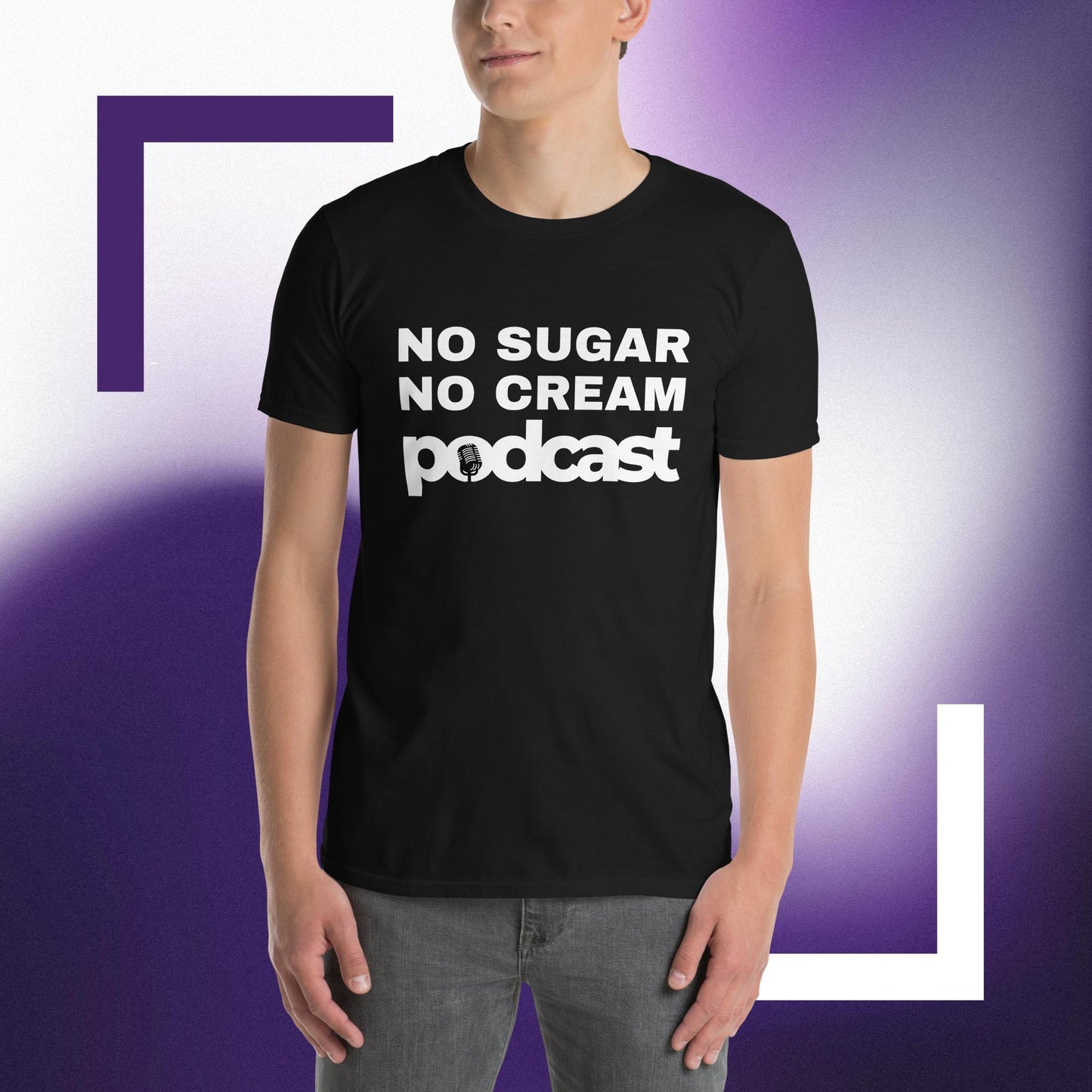 No Sugar No Cream Podcast T-Shirt (C)