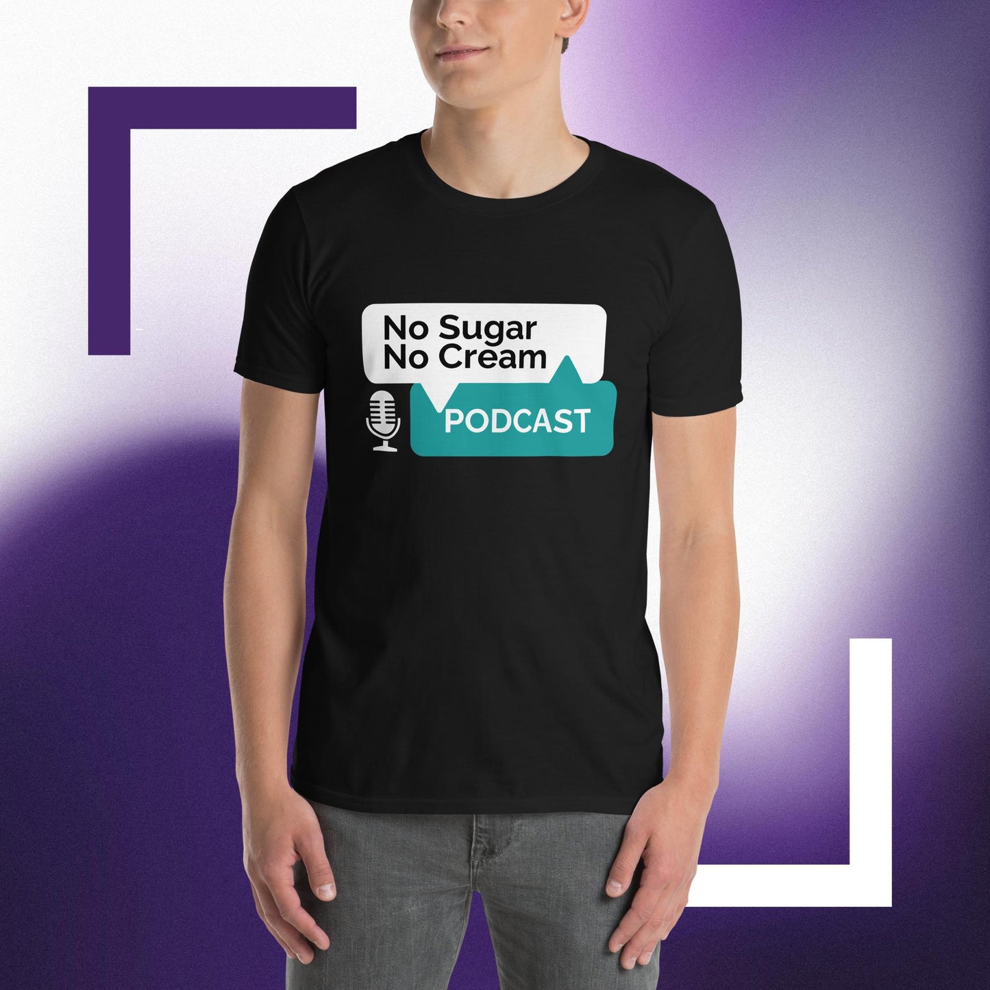 No Sugar No Cream Podcast T-Shirt (D)