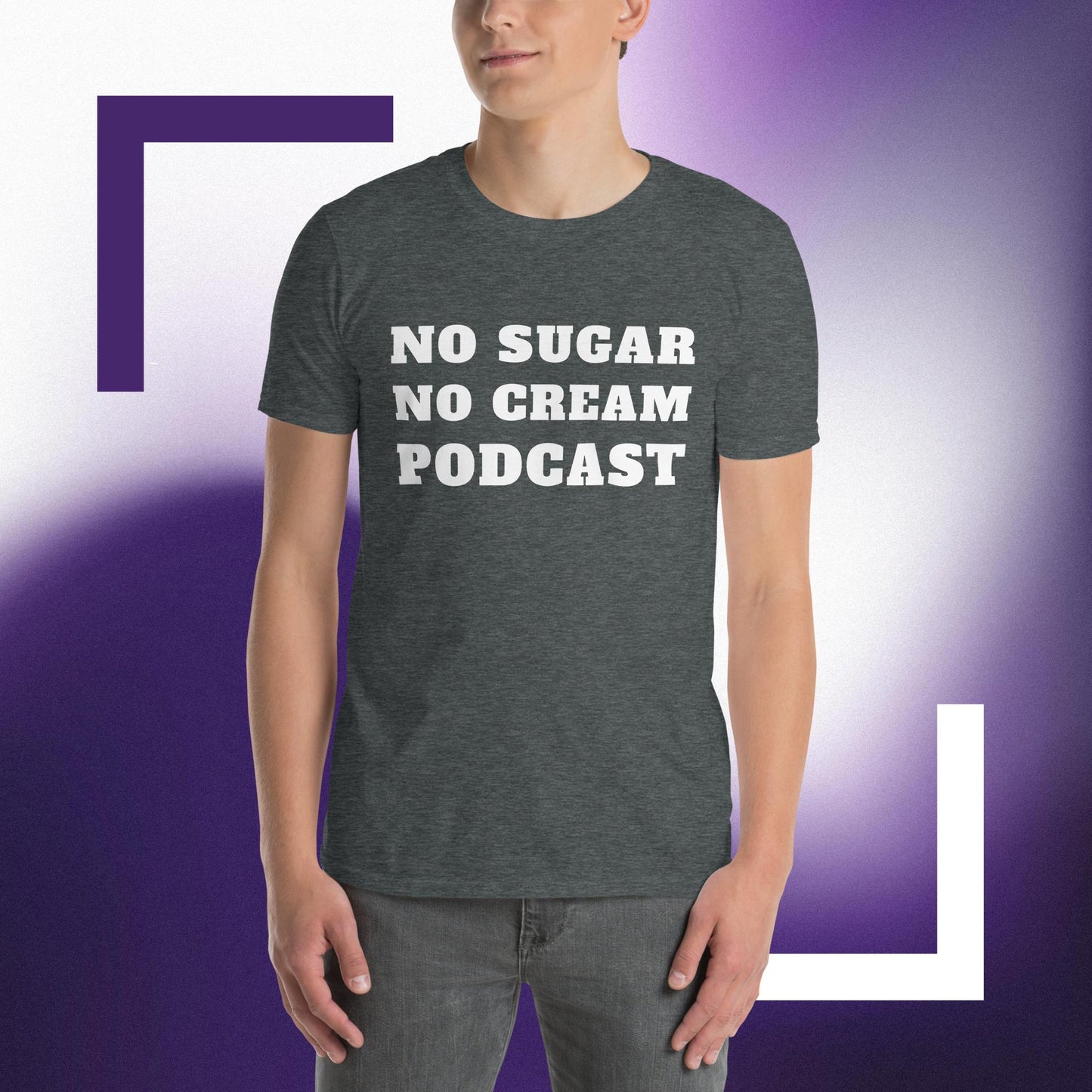 No Sugar No Cream Podcast T-Shirt (A)