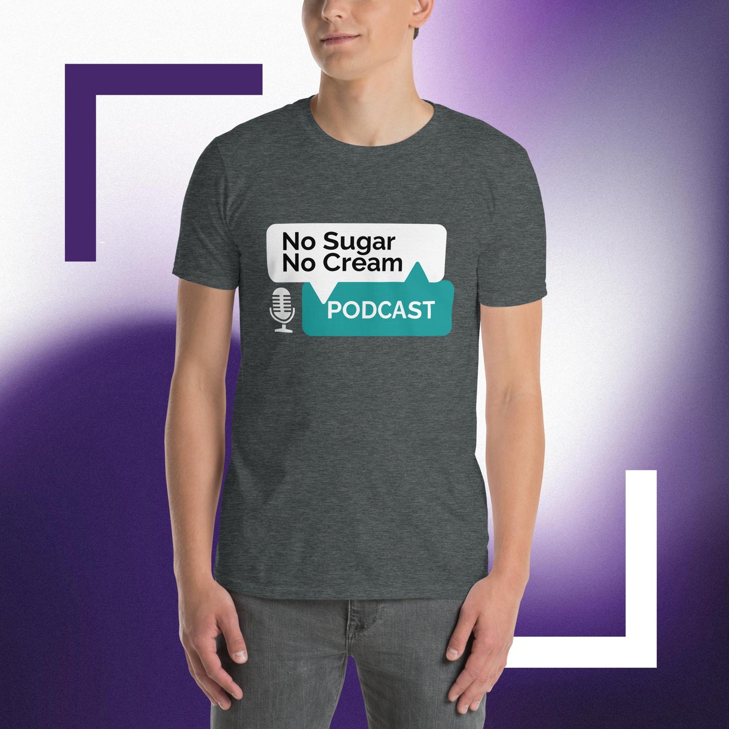 No Sugar No Cream Podcast T-Shirt (D)