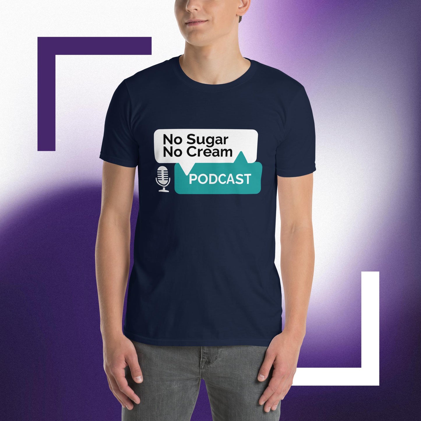 No Sugar No Cream Podcast T-Shirt (D)