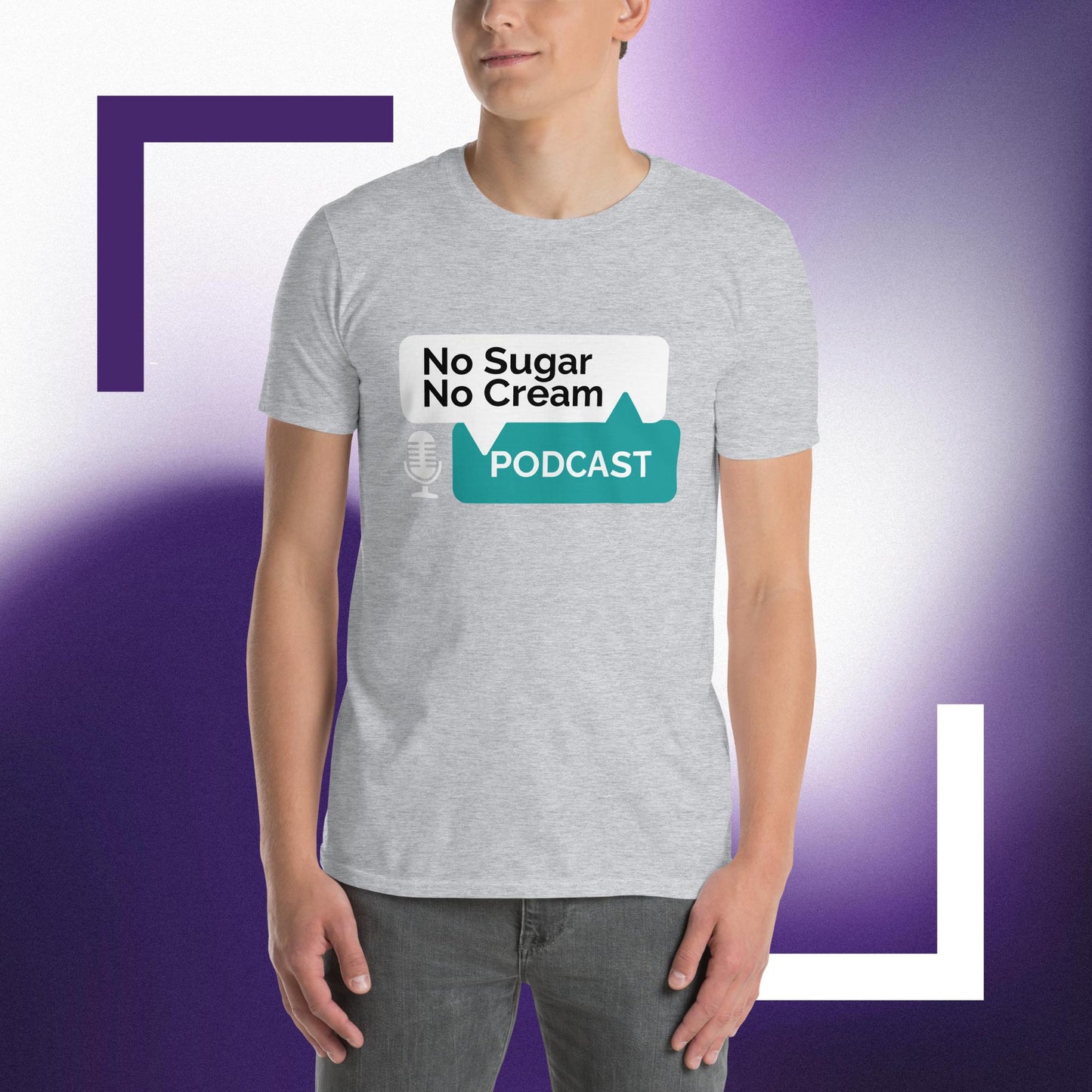 No Sugar No Cream Podcast T-Shirt (D)